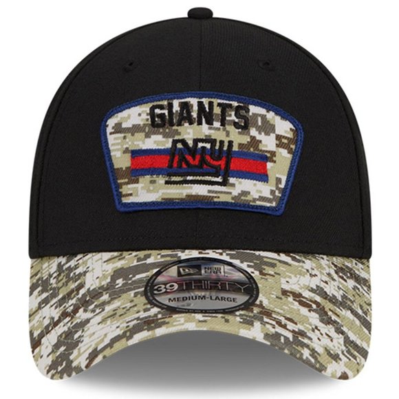 Nwt Mens M/L New Era New York Giants Salute To Service Hat Cap 39Thirty 2021 NFL